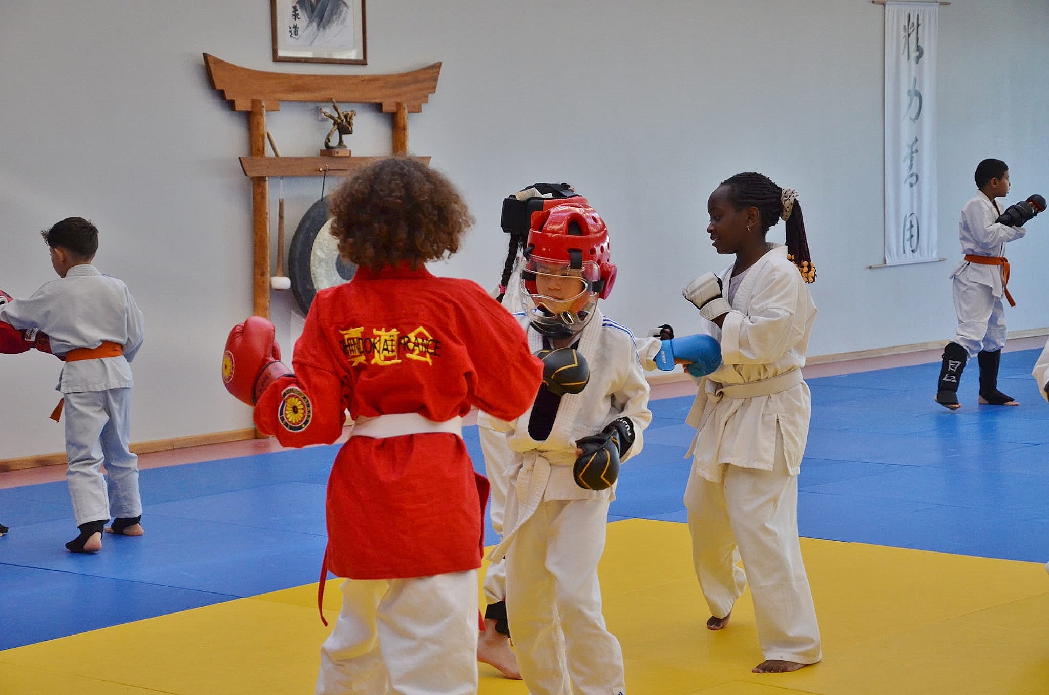 Fédération du stade Laurentin Academy Budokaï une centaine de