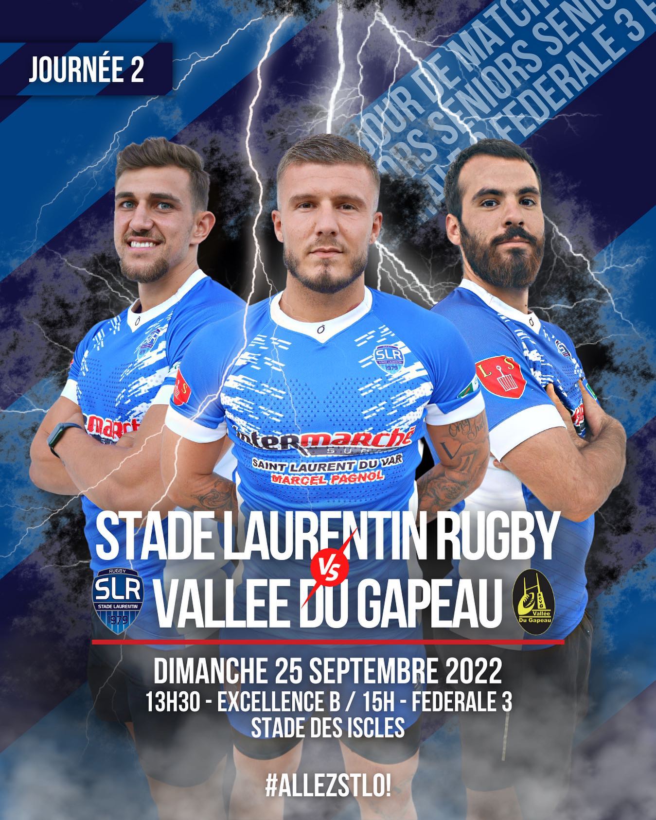 Fédération Du Stade Laurentin | Rugby Fédérale 3 – Stade Laurentin ...