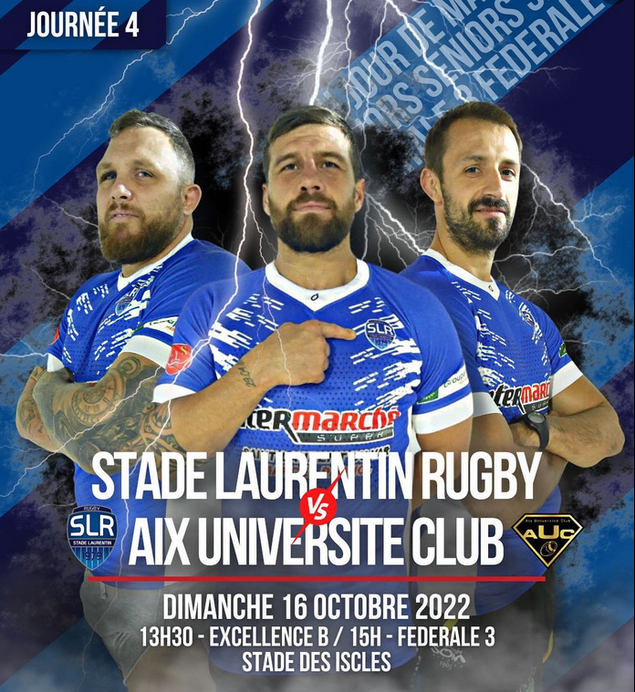 Fédération Du Stade Laurentin | Rugby Fédérale 3 –Stade Laurentin Rugby ...